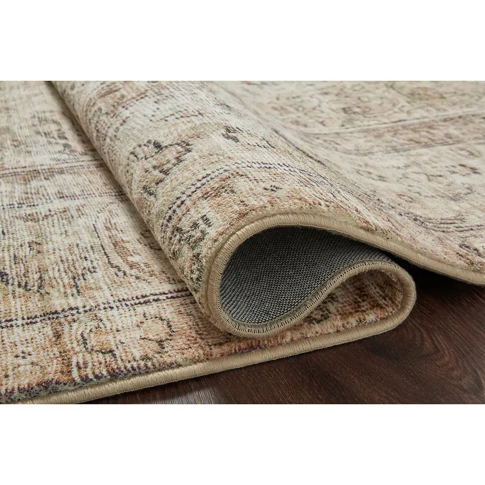 Fenra Patterned Rug - Brown, Polyester
