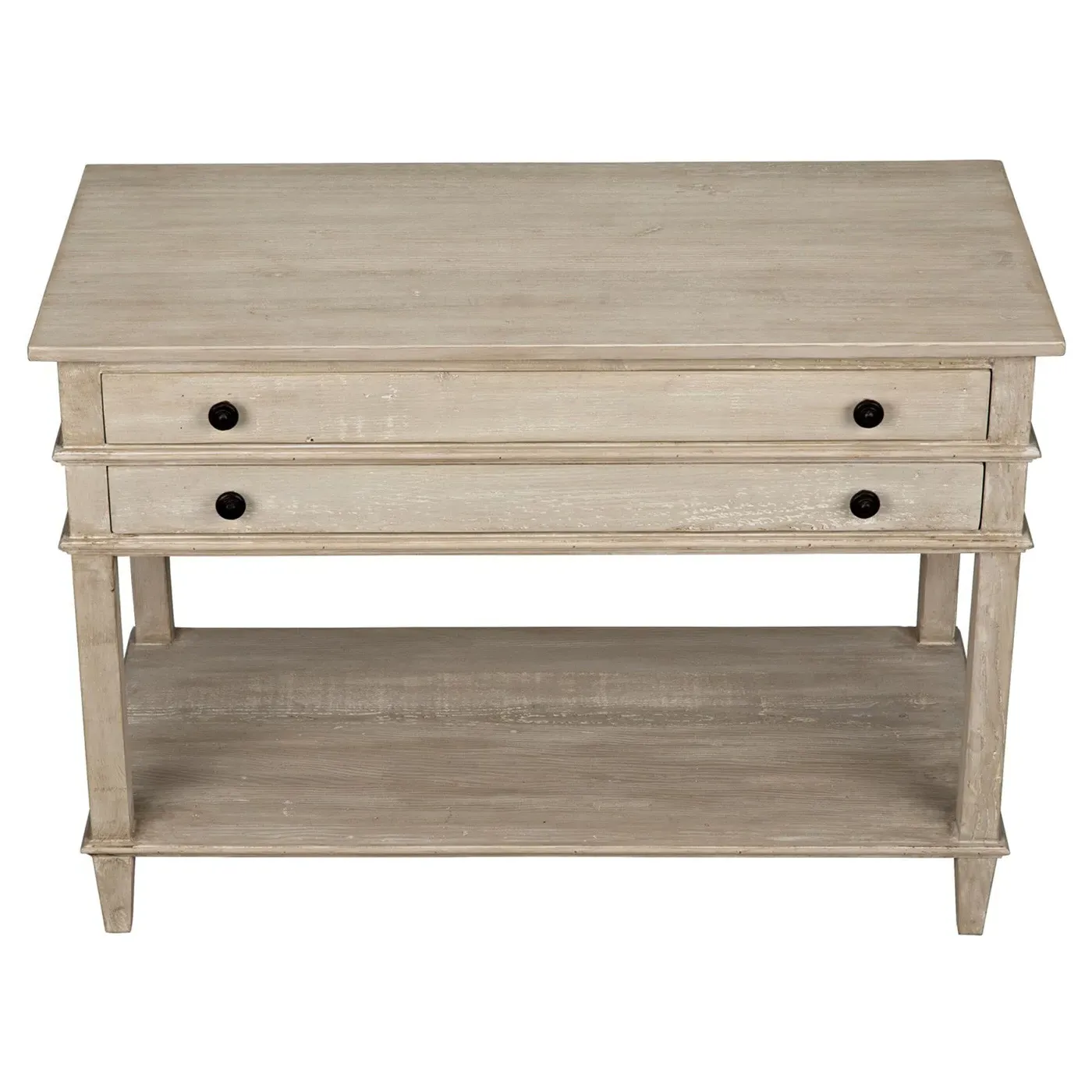 Fermin Wide Nightstand - Grey, Reclaimed Wood