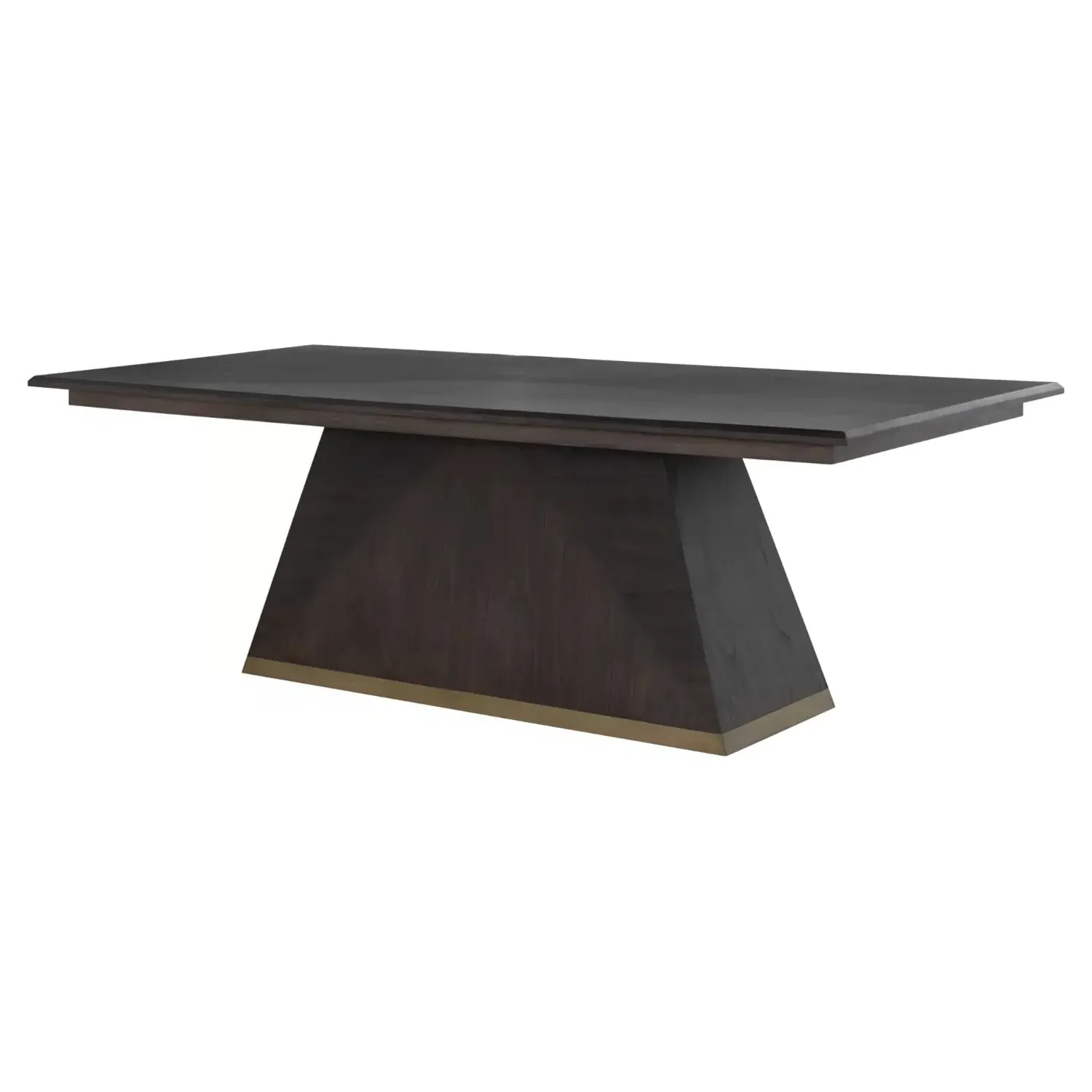 Ferris Rectangular Dining Table - Black, Oak