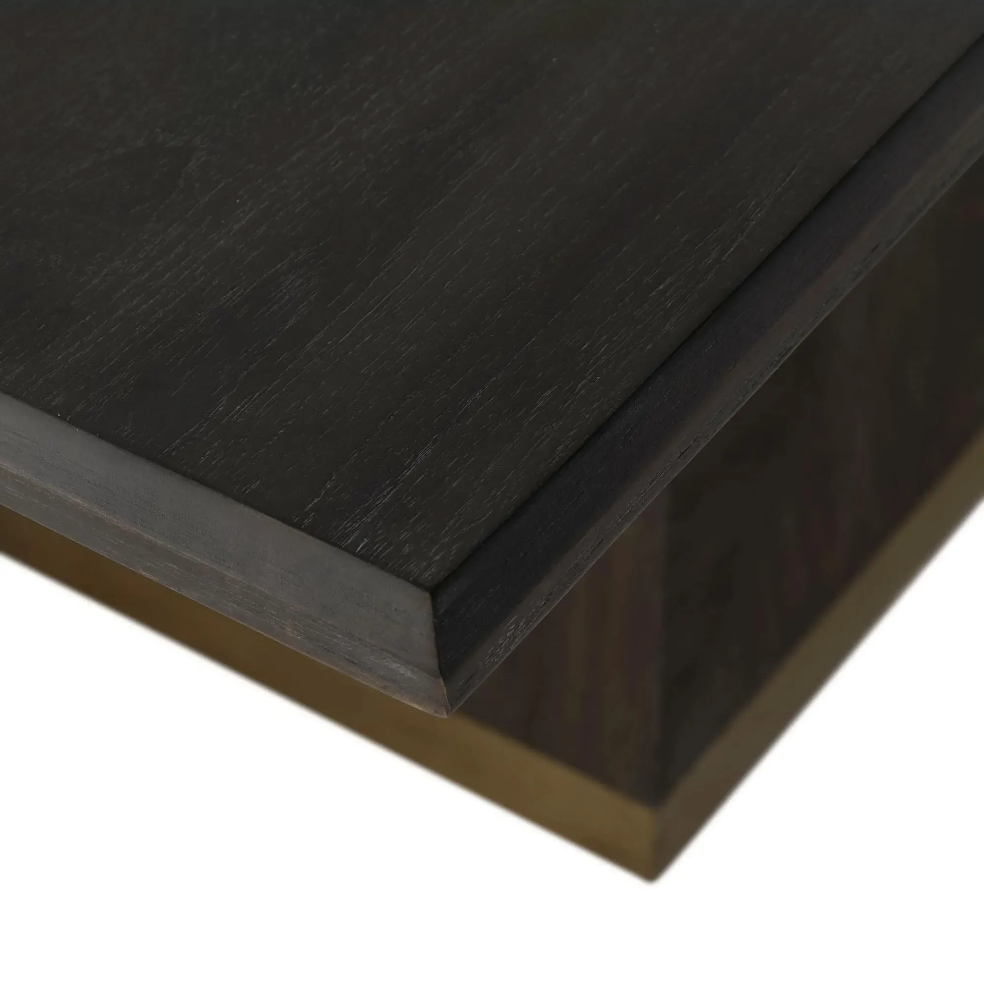 Ferris Rectangular Dining Table - Black, Oak