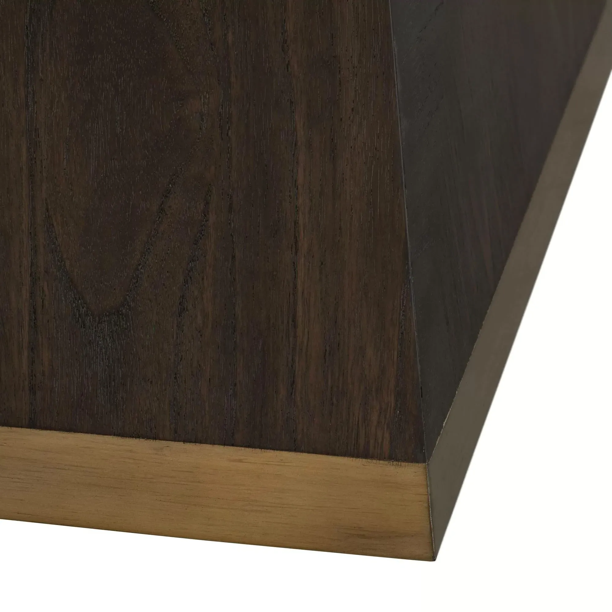 Ferris Rectangular Dining Table - Black, Oak