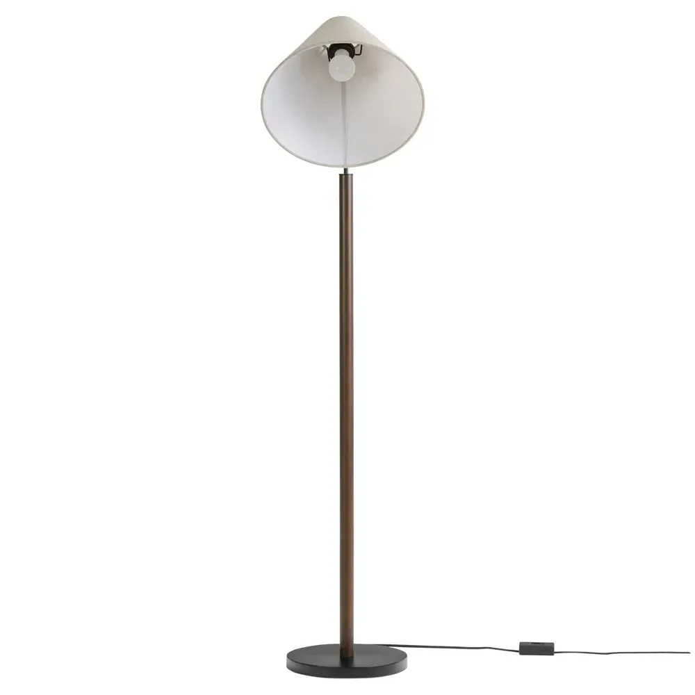 Fia Floor Lamp - Black, Iron