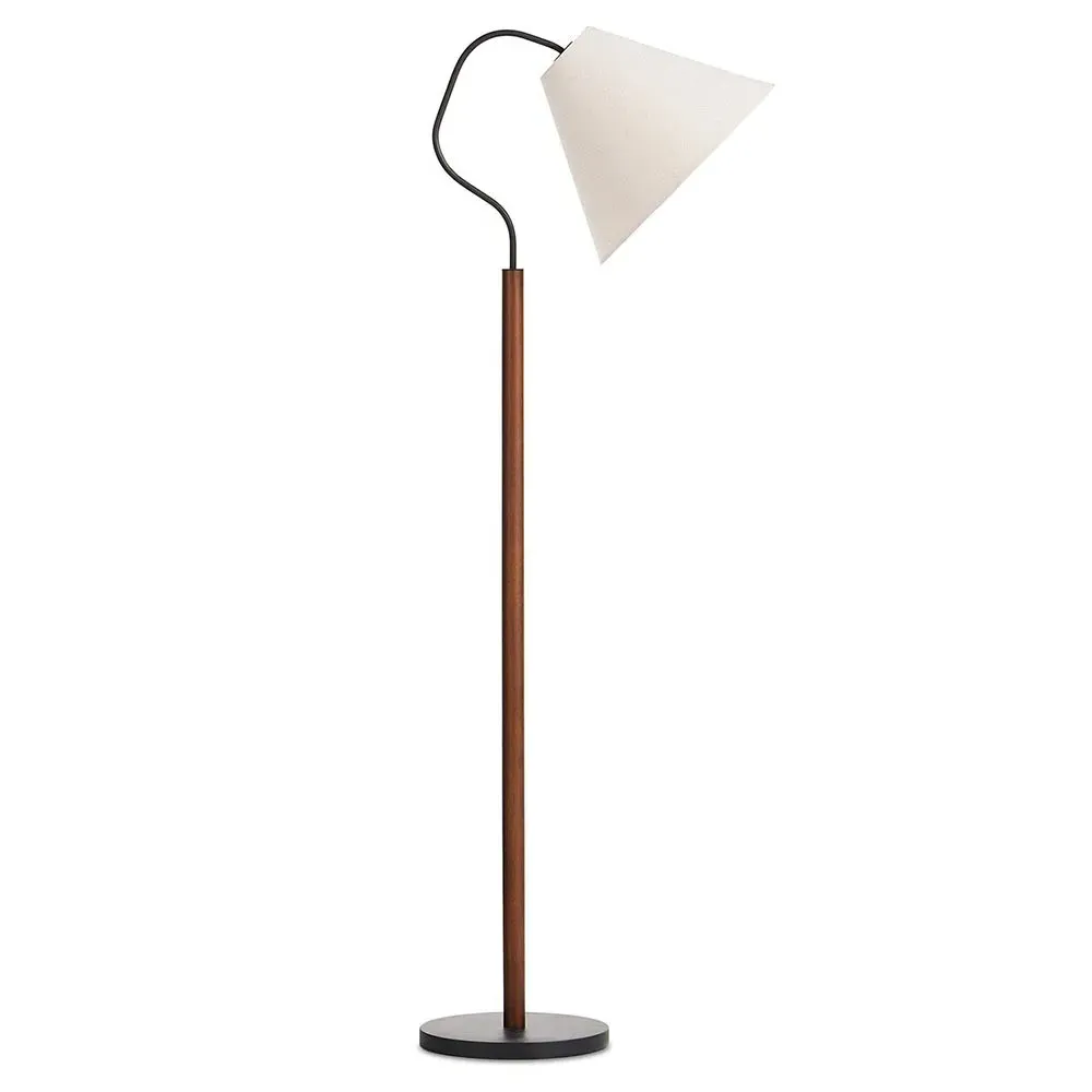 Fia Floor Lamp - Black, Iron image