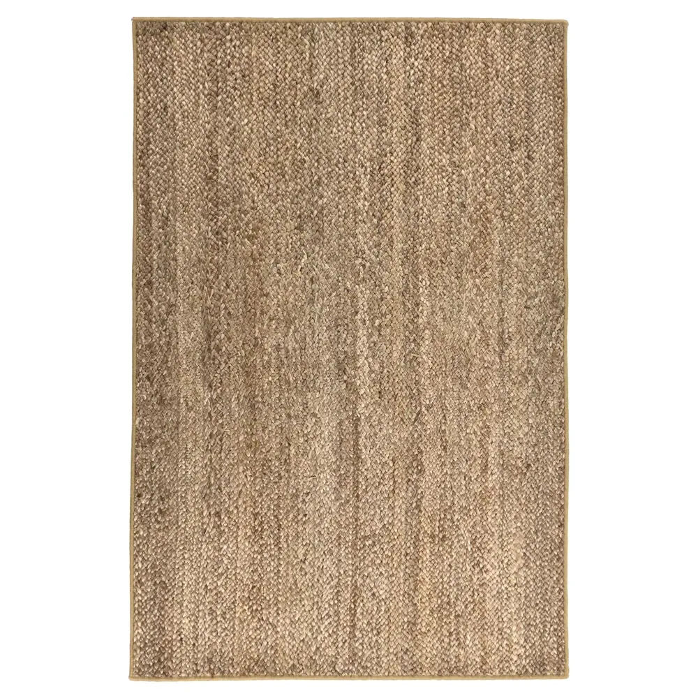 Fibreworks Arlo Braided Jute Rug Sample - Dark Wheat image