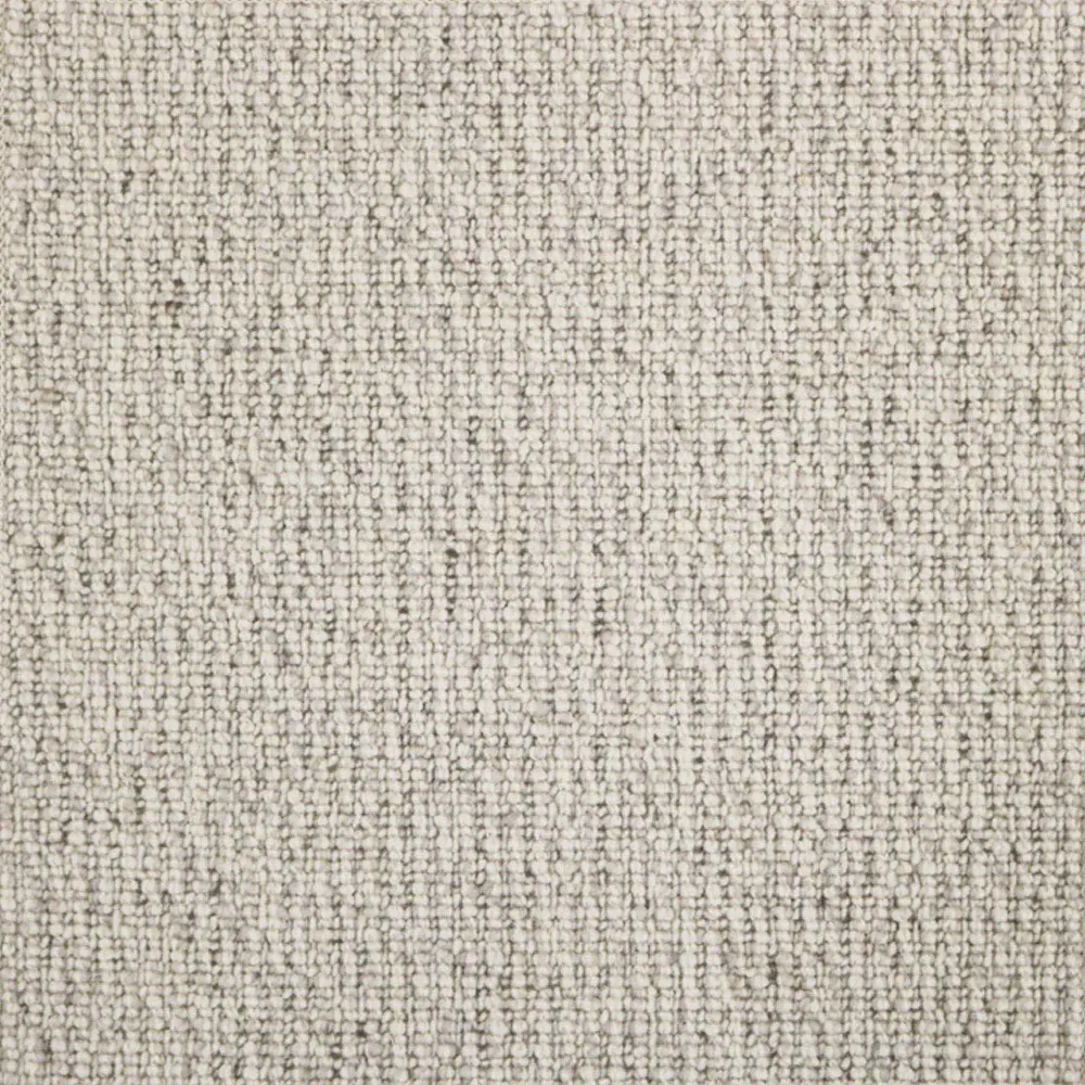Fibreworks Camden Textured Solid Rug - Ivory, Wool