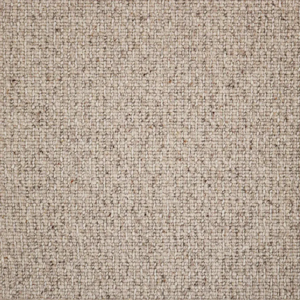 Fibreworks Camden Textured Solid Rug Sample - Warm Beige, Wool