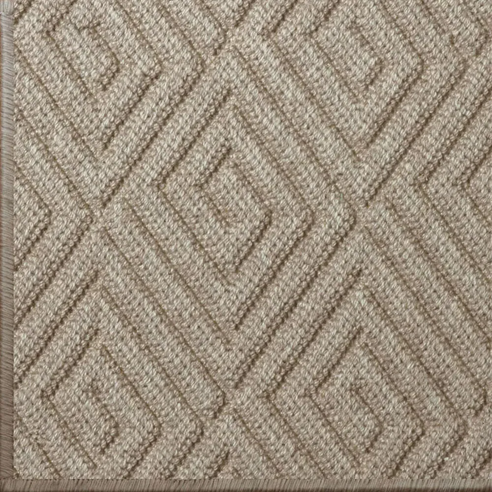 Fibreworks Sloane Textured Solid Rug - Beige, Wool