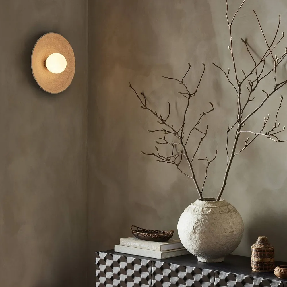 Filomenina Wall Sconce - Sand, Ceramic