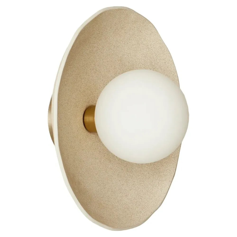 Filomenina Wall Sconce - Sand, Ceramic