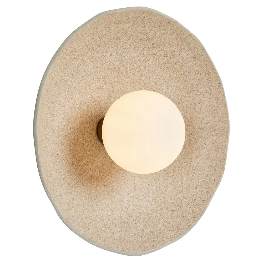 Filomenina Wall Sconce - Sand, Ceramic