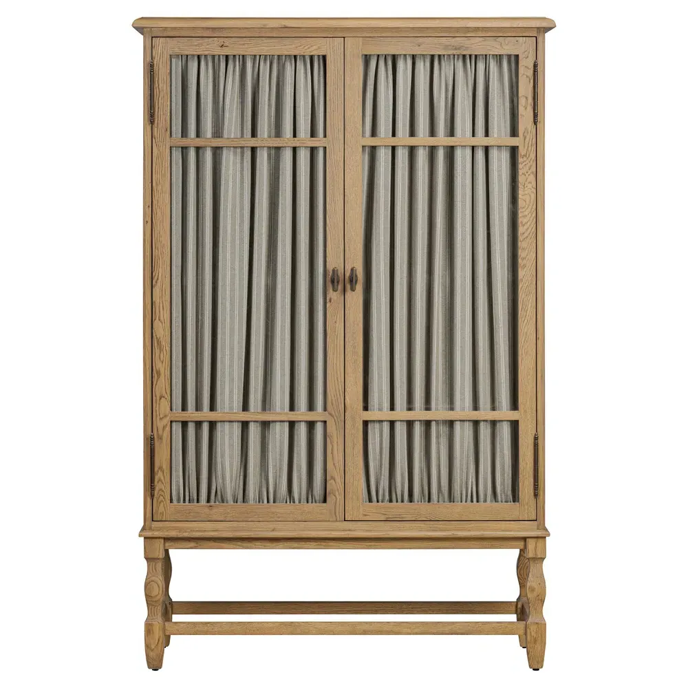 Finley Wood Cabinet - Aged Smoked, Oak image