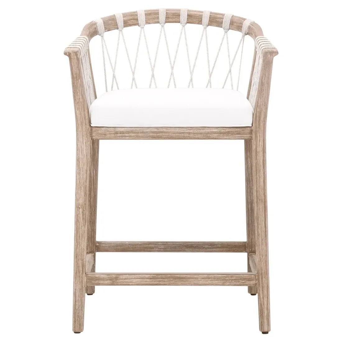 Finn Counter Stool - Grey, Mahogany image