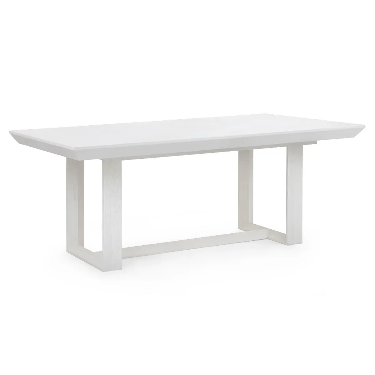 Finn Extendable Dining Table - Glazed Whisper White, Oak
