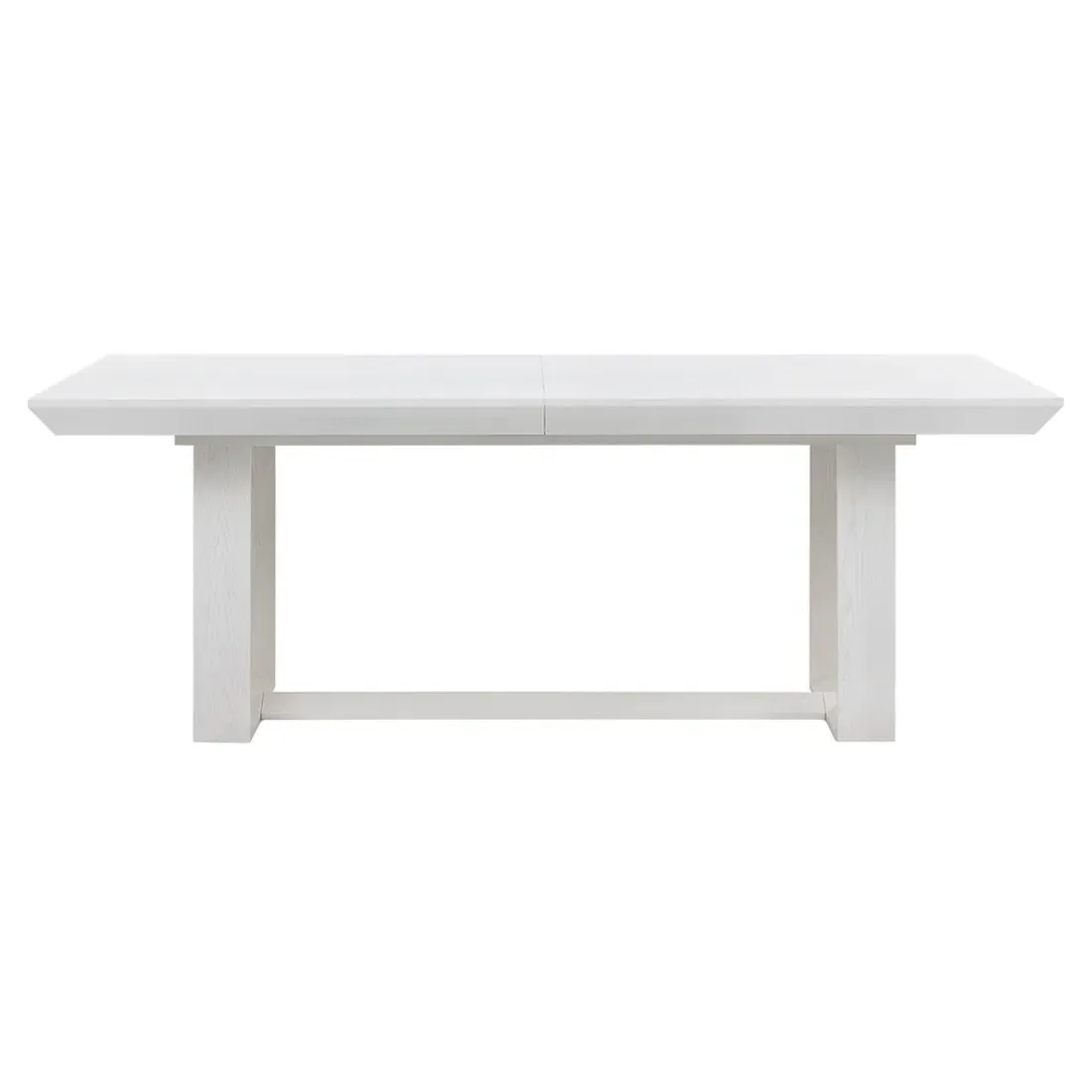 Finn Extendable Dining Table - Glazed Whisper White, Oak image