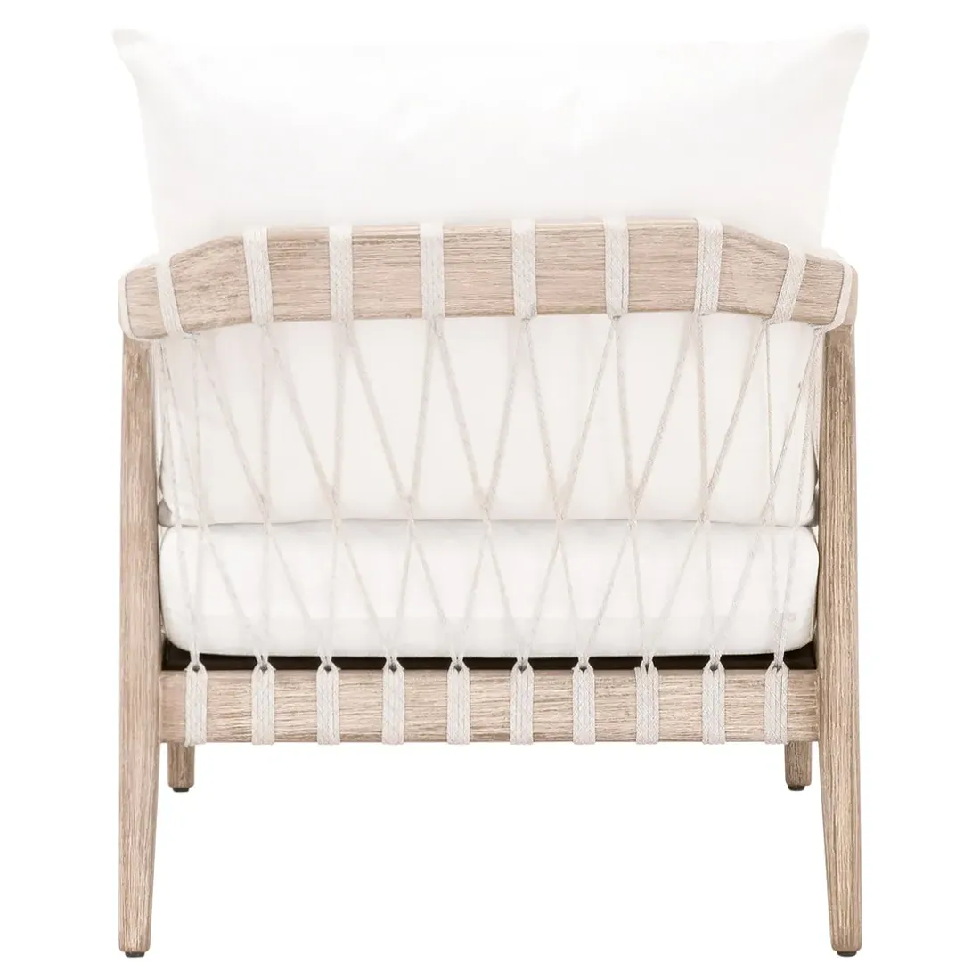 Finn Occasional Chair - Grey, Mahogany