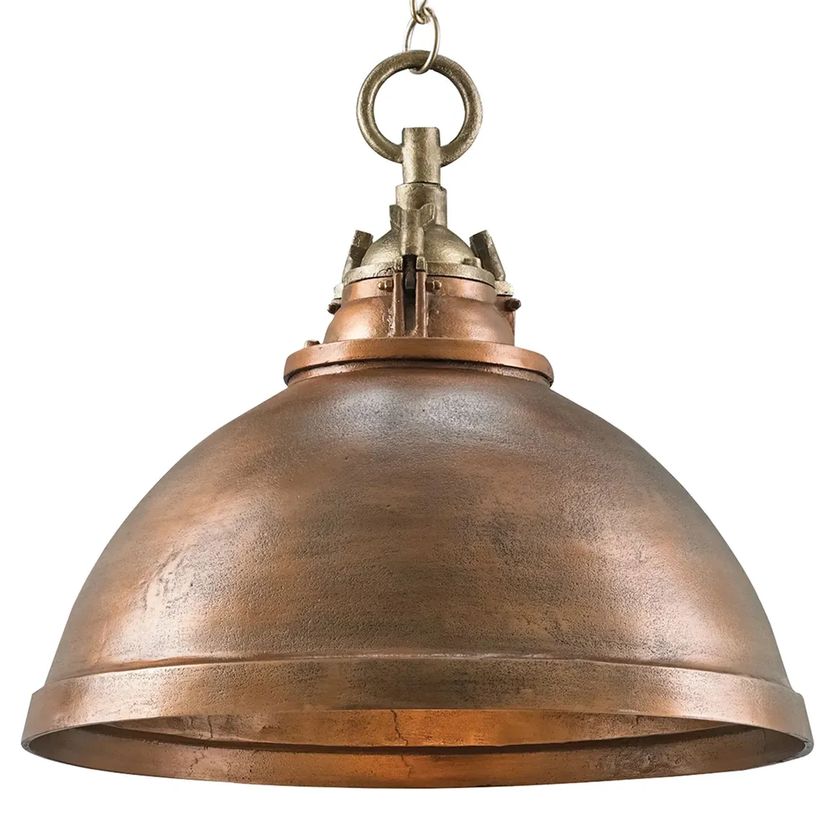 Finola Dome Pendant Light - Copper