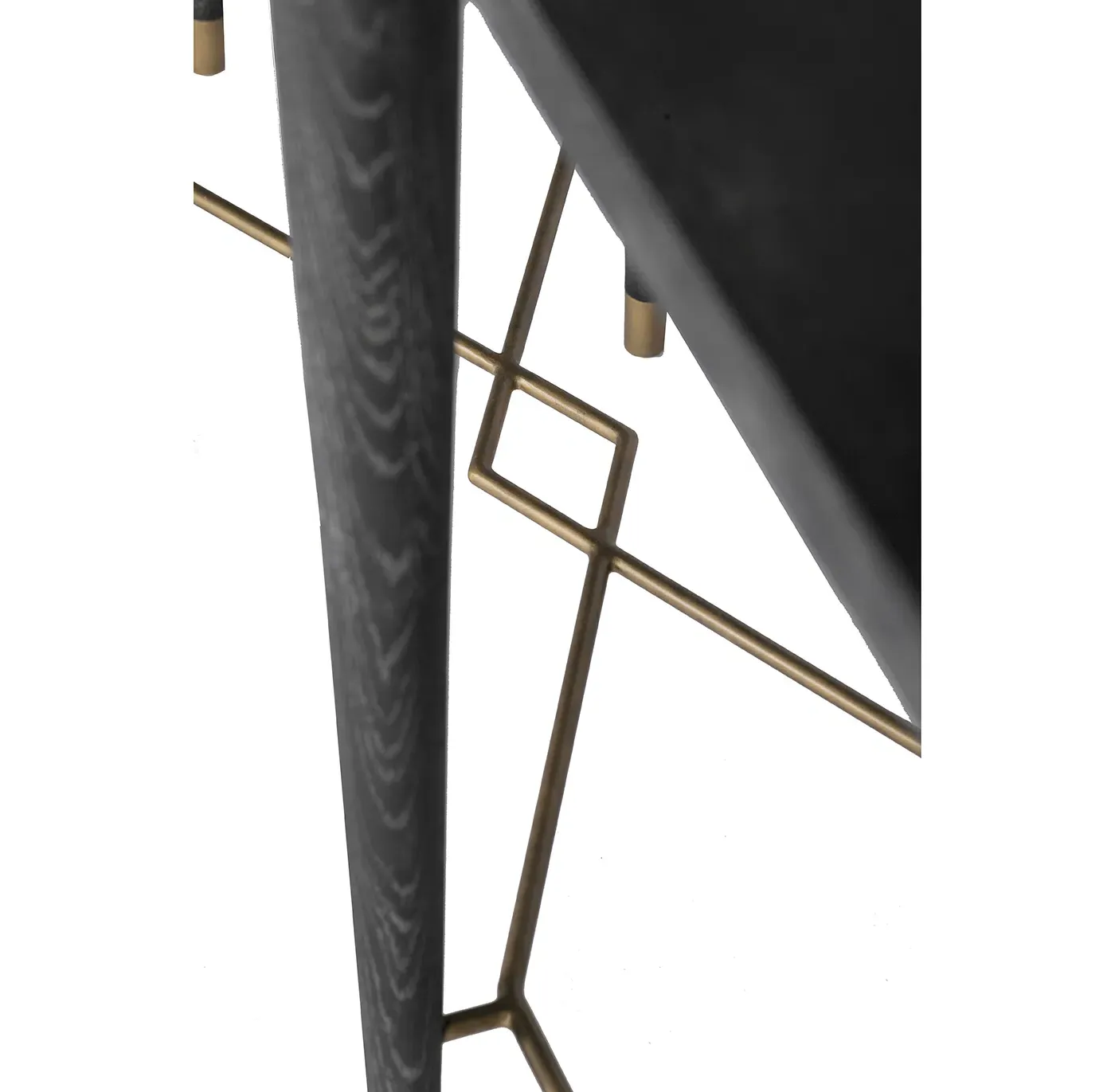 Fiona Console Table - Black, Oak