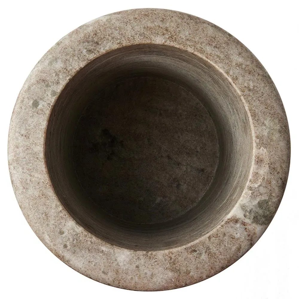 Fionna Amphora Decorative Table Vase - Grey, Marble