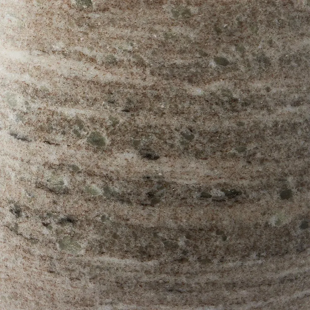 Fionna Amphora Decorative Table Vase - Grey, Marble