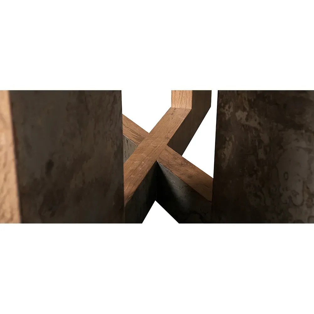 Fiorino Rectangular Dining Table - Bronze, Lincino