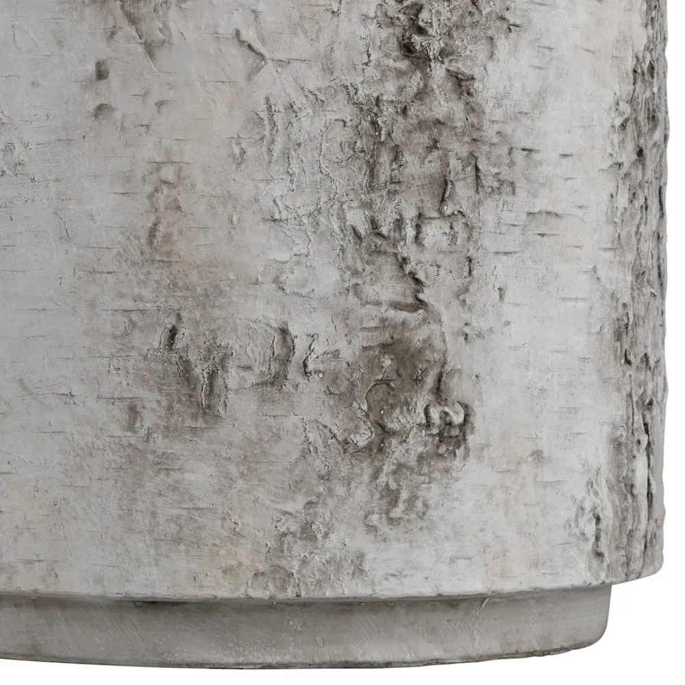 Firecrest Medium Planter - Grey, Fiber Cement