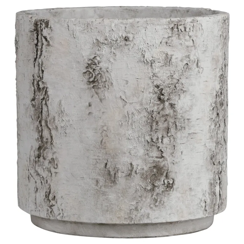 Firecrest Medium Planter - Grey, Fiber Cement