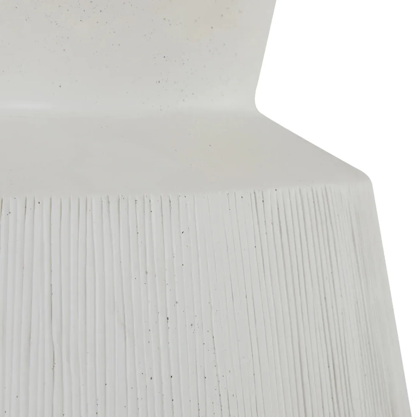 Fisher Round Outdoor Bar Table - White, Stone