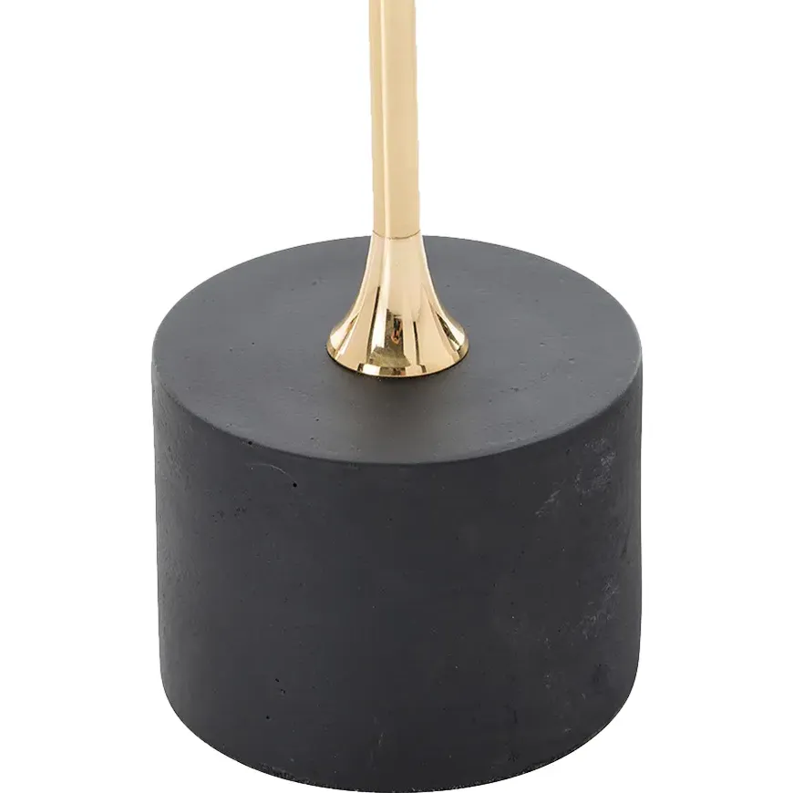 Fitz Round Drink Table - Gold, Brass