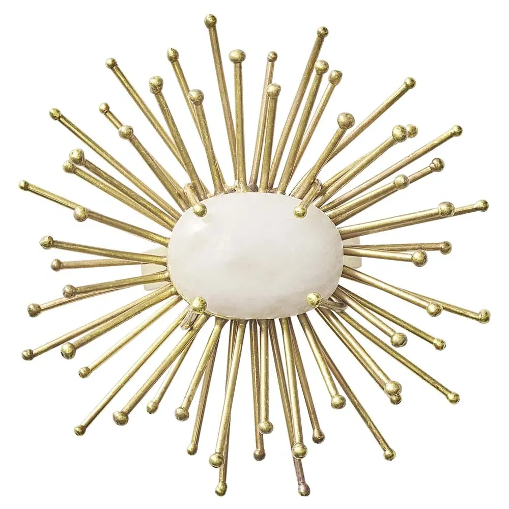 Flare Napkin Ring Set of 4 - Gold, Brass