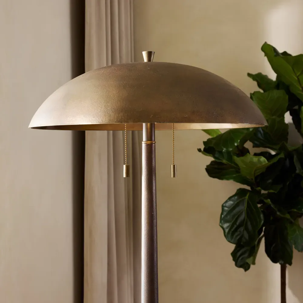 Fleetwood Floor Lamp - Brass, Aluminum