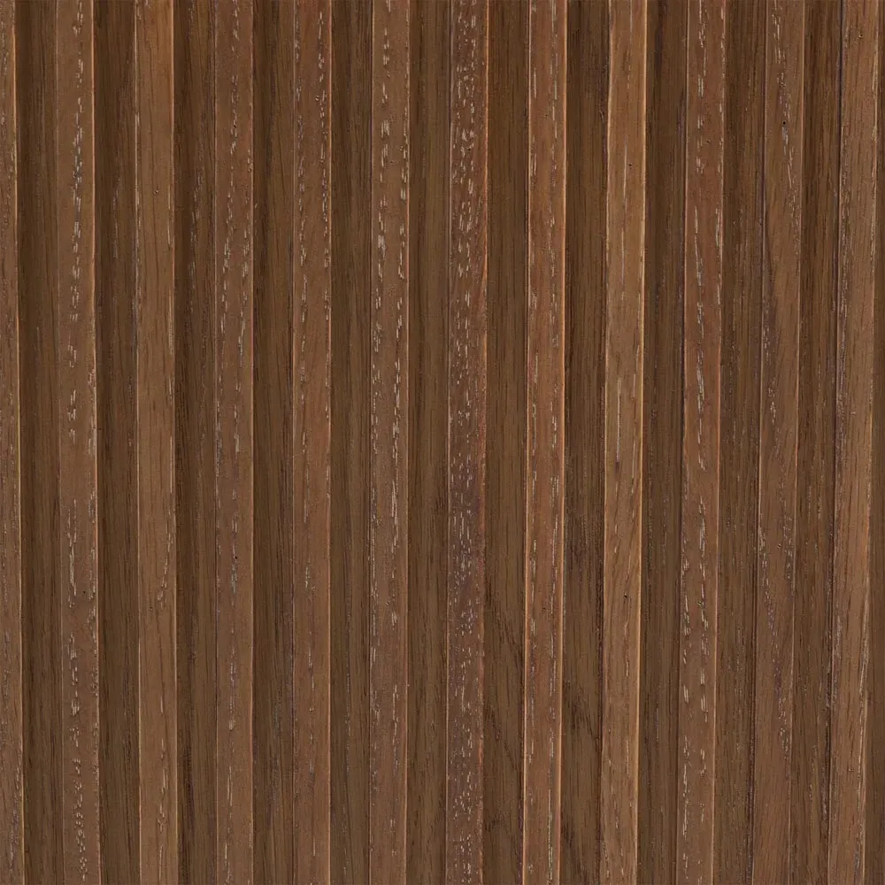 Florence Large 2 Drawer Nightstand - Brown, Oak