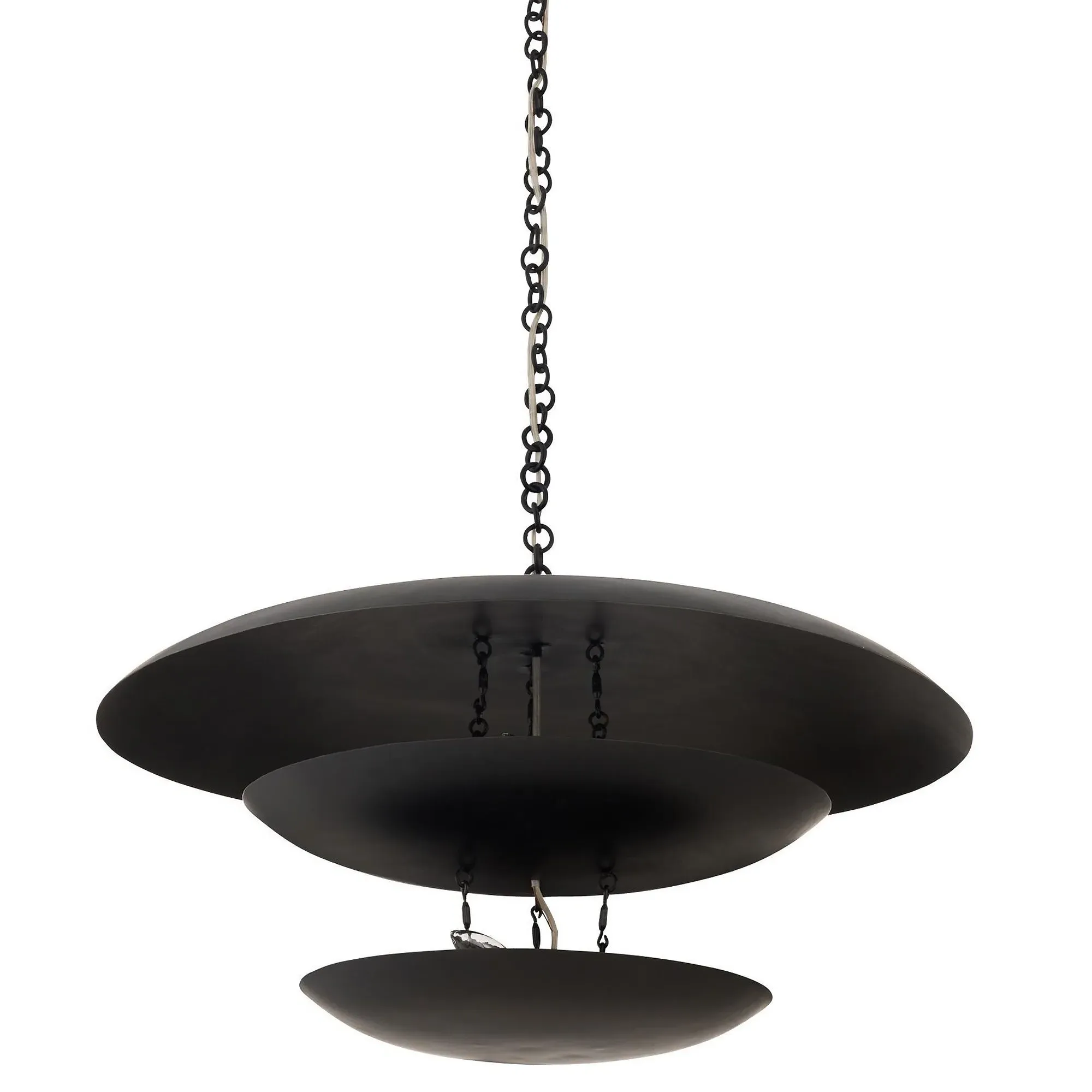 Florko Iron Chandelier - Blackened Iron