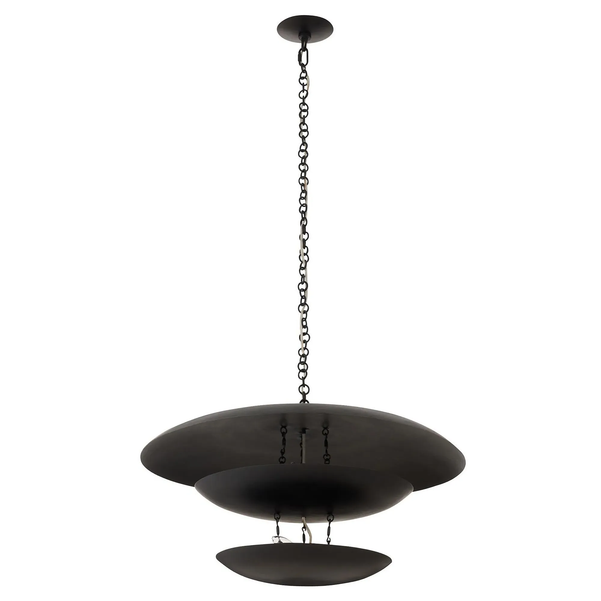 Florko Iron Chandelier - Blackened Iron image