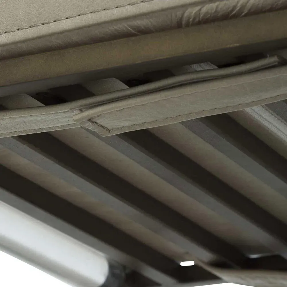 Flynn Counter Stool - Grey, Brass