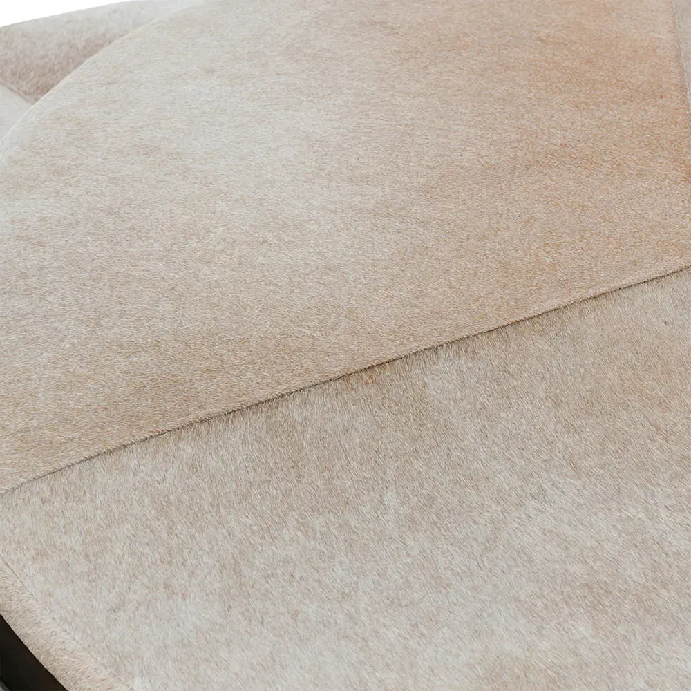 Flynn Round Nesting Tables - Beige, Hide