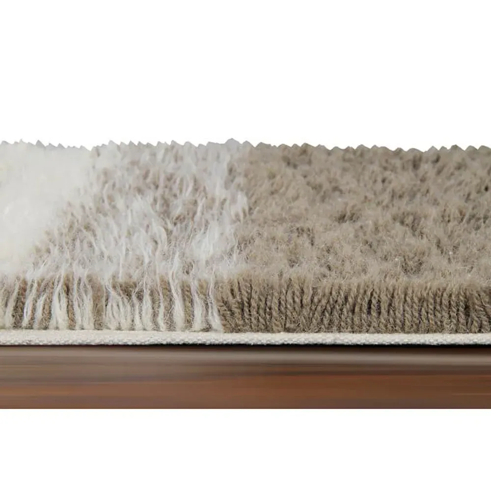 Forever Always Shag Washable Rug - Almond Frost, Wool