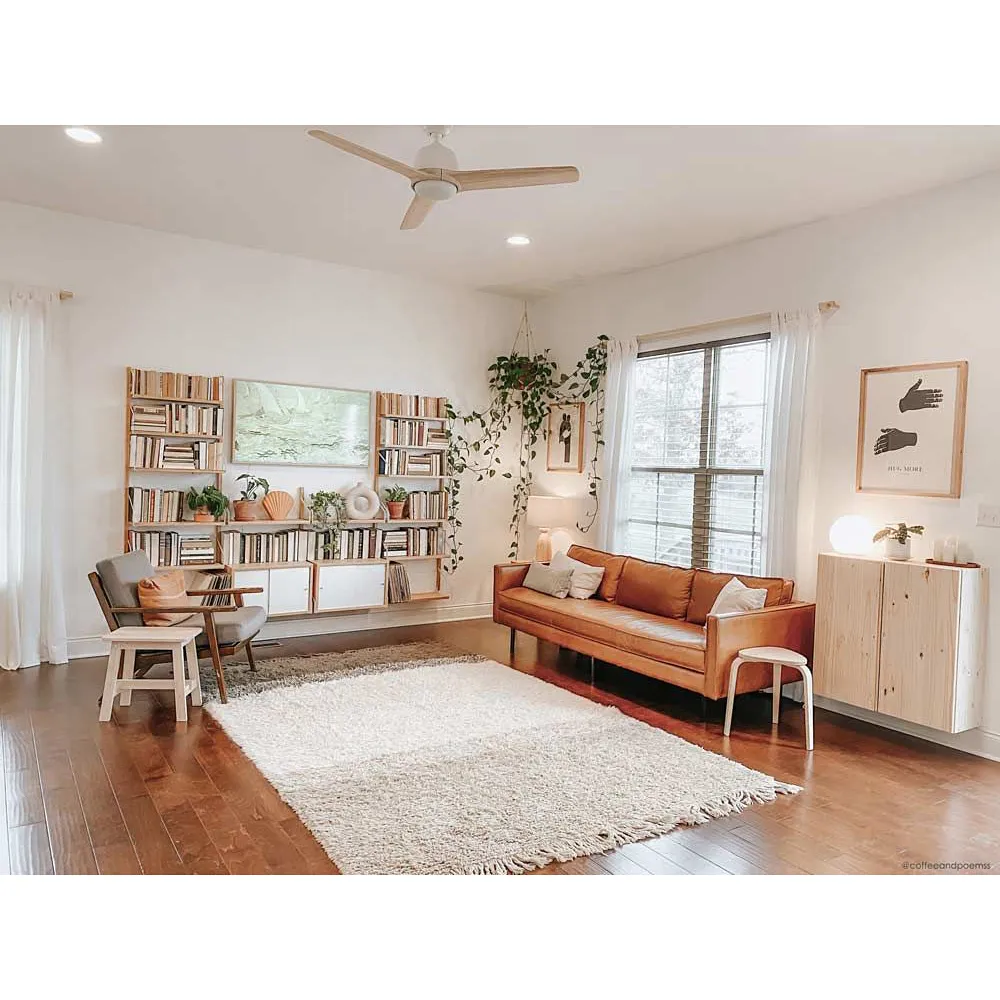 Forever Always Shag Washable Rug - Almond Frost, Wool