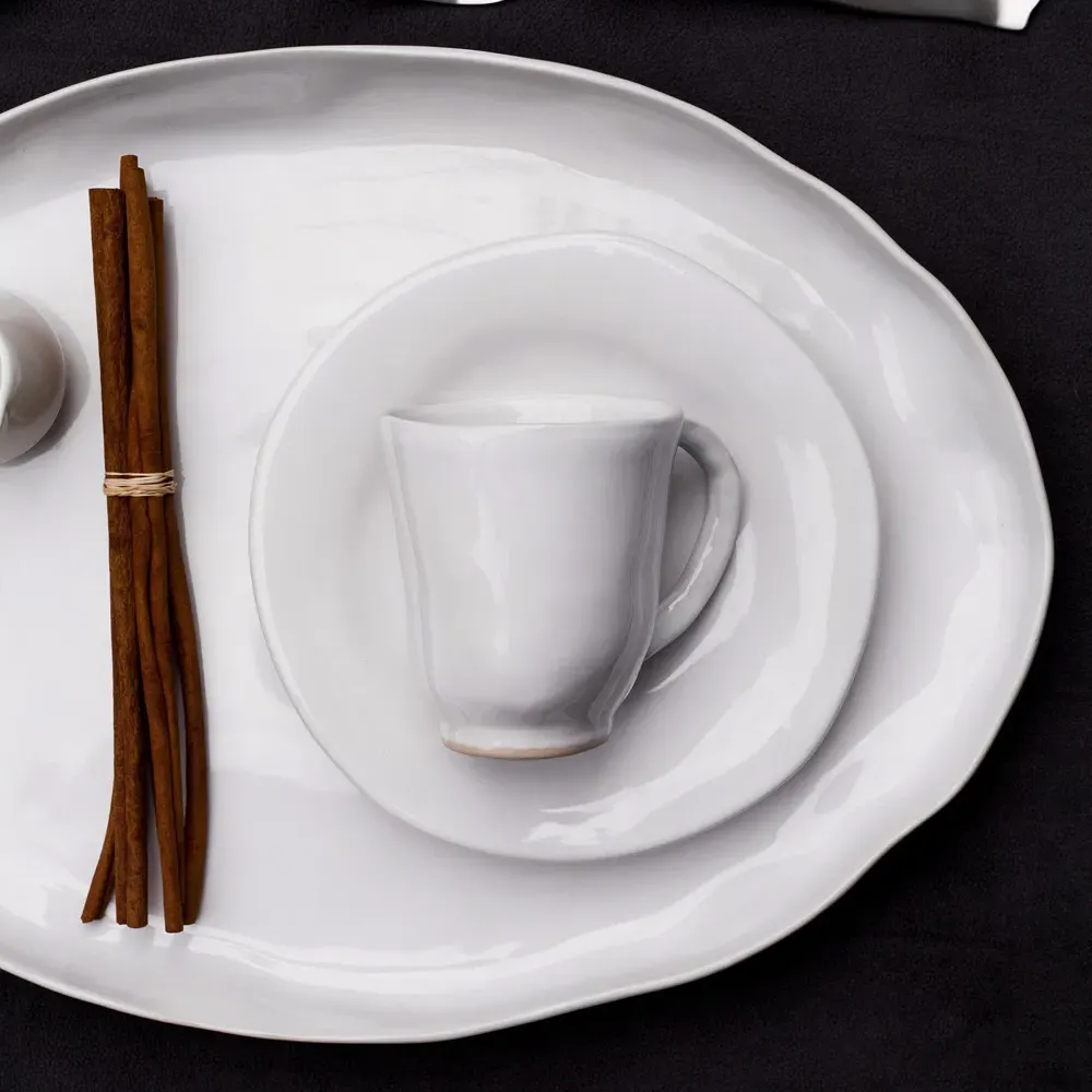 Forma Cloud Mug - White, Stoneware