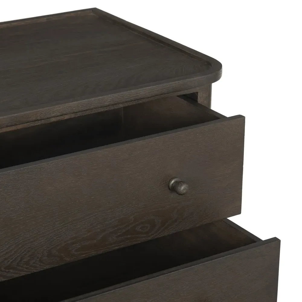 Franny Nightstand - Espresso Oak