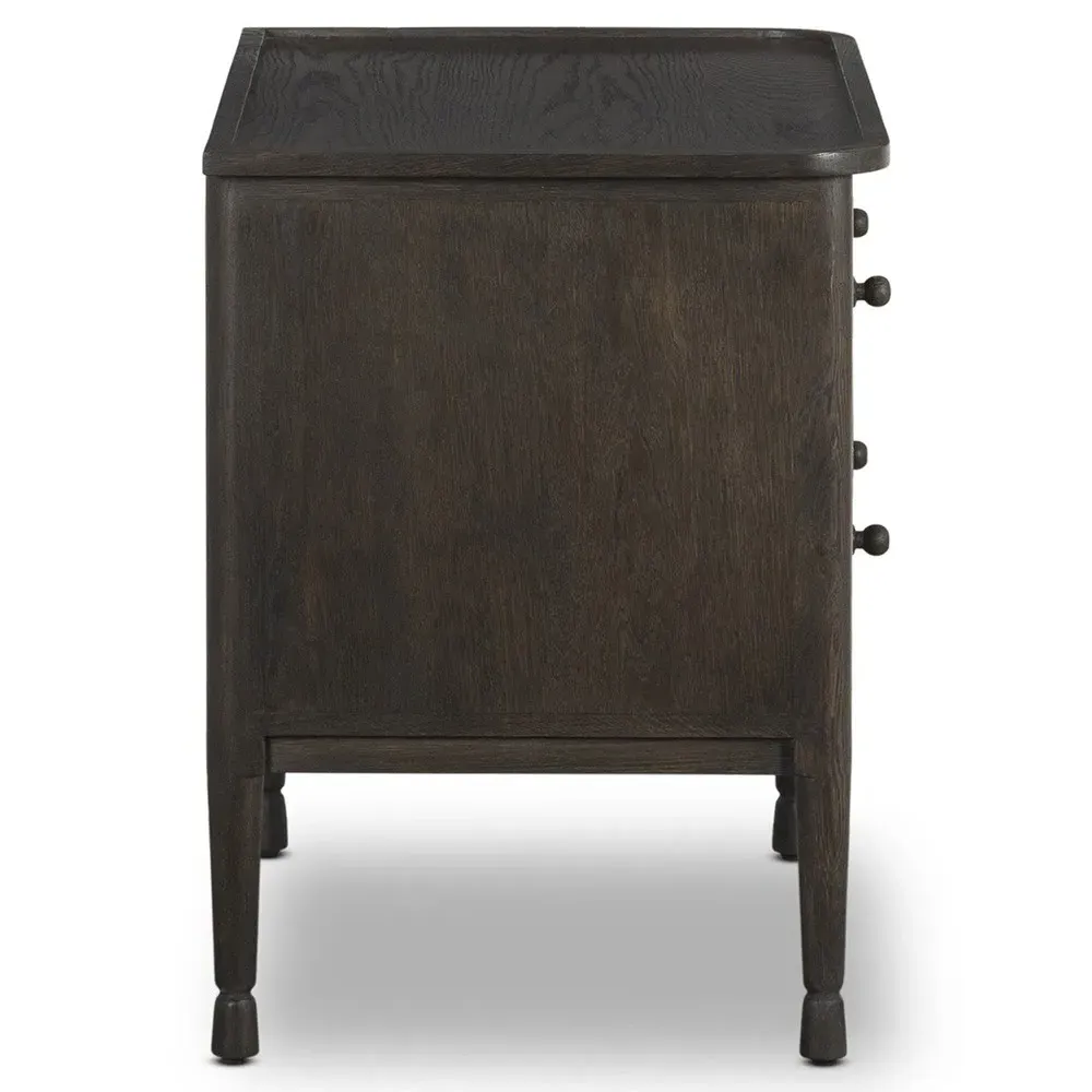 Franny Nightstand - Espresso Oak