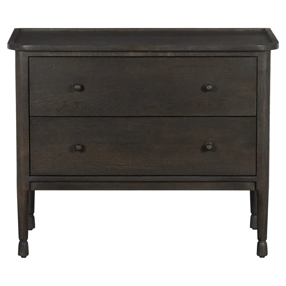 Franny Nightstand - Espresso Oak image