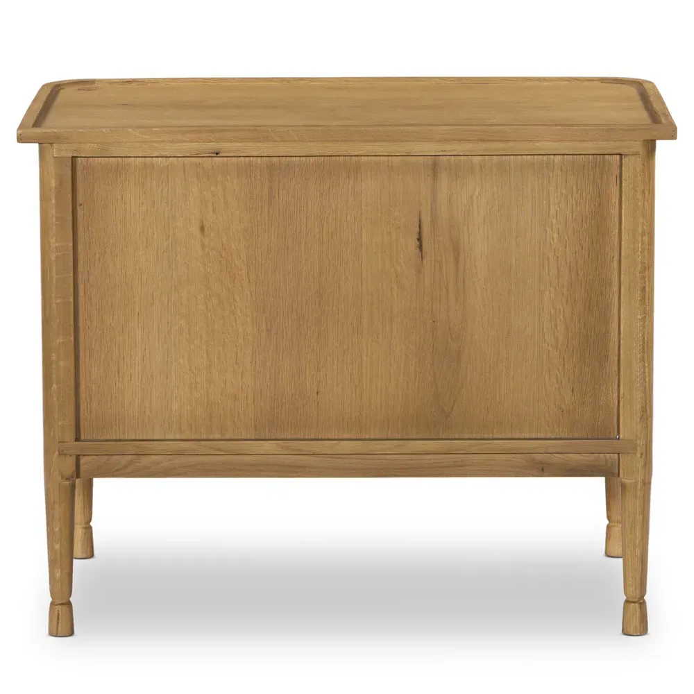 Franny Nightstand - Saddle Brown, Oak