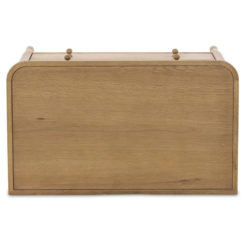 Franny Nightstand - Saddle Brown, Oak