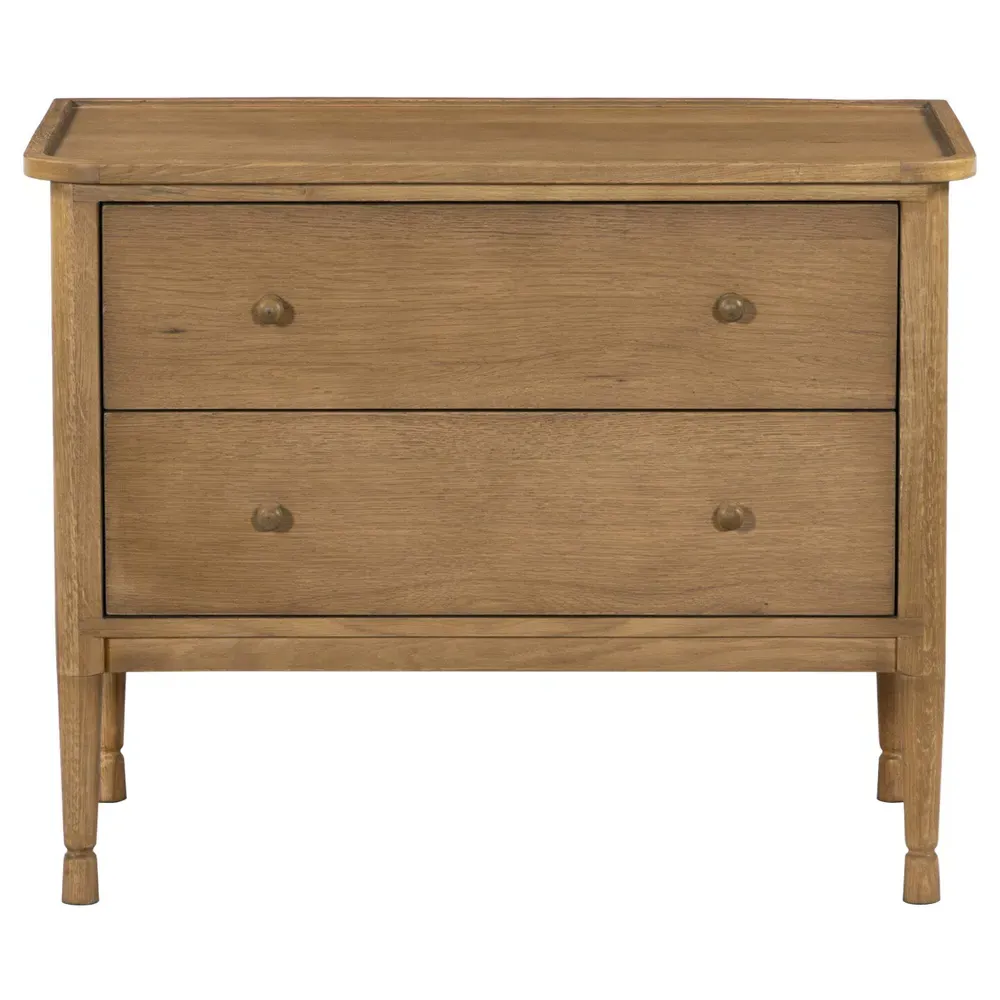 Franny Nightstand - Saddle Brown, Oak image