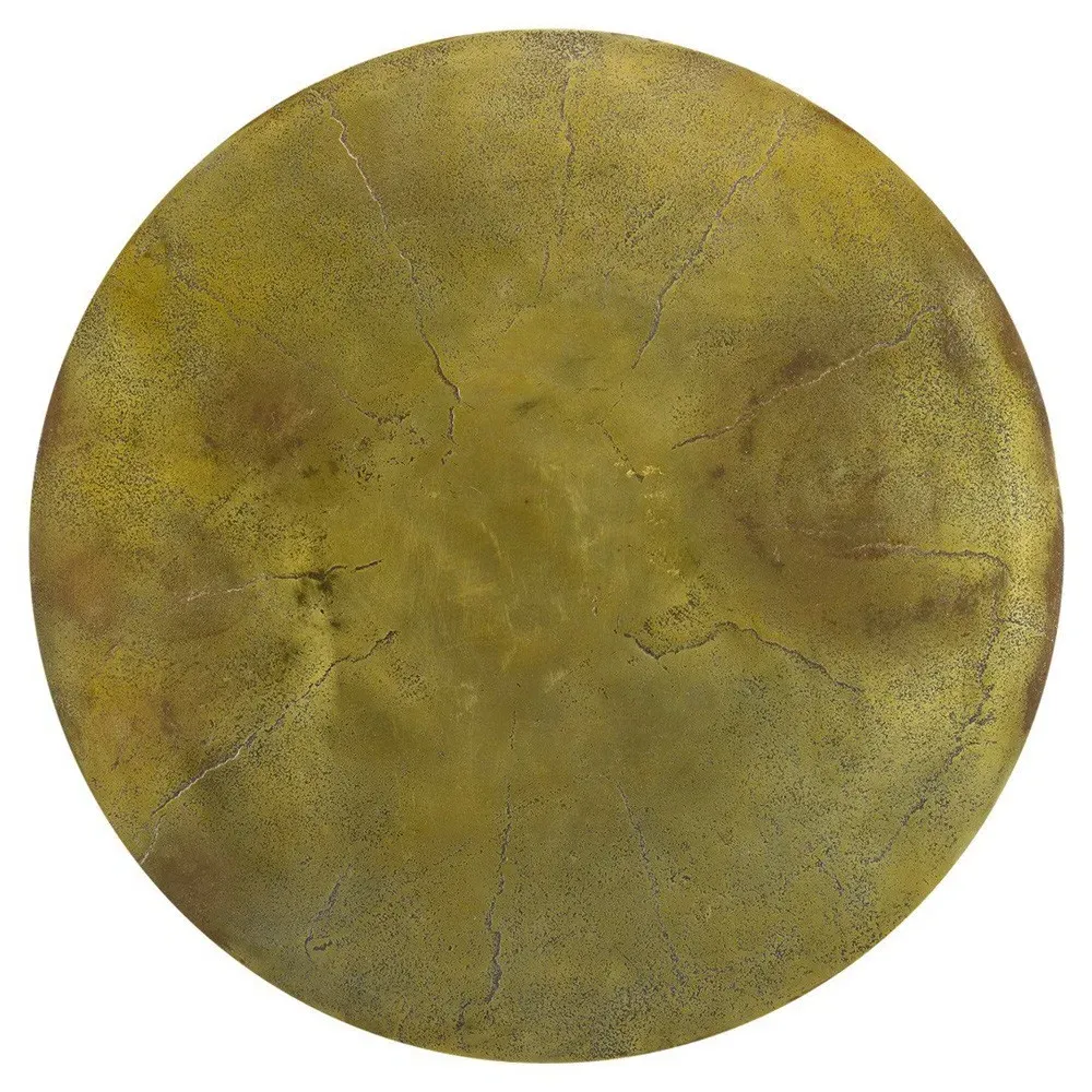 Fred Monkey Accent Table - Antique Gold, Aluminum