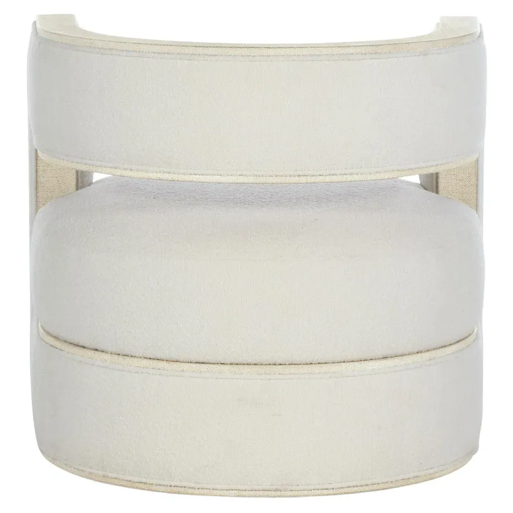 Frederick Occasional Arm Chair - Cream, Burlap