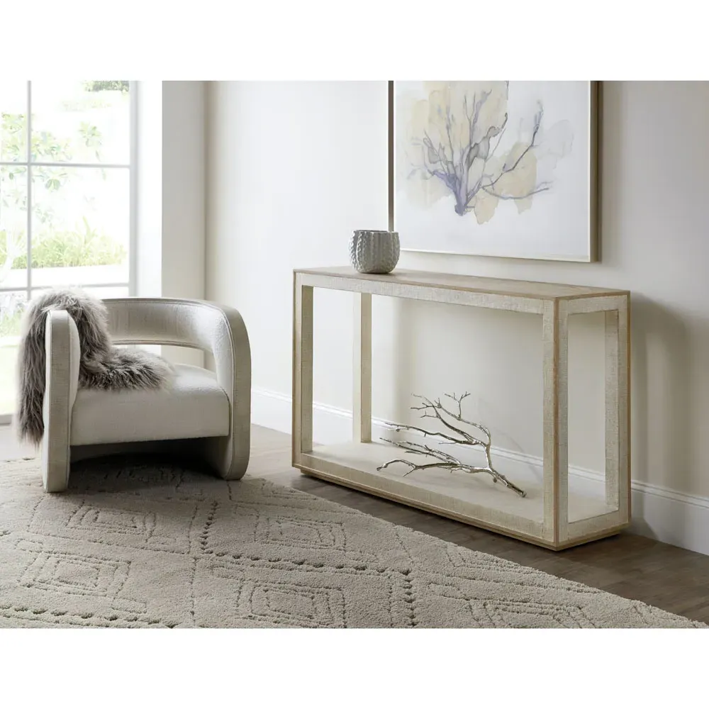 Frederick Occasional Arm Chair - Cream, Burlap