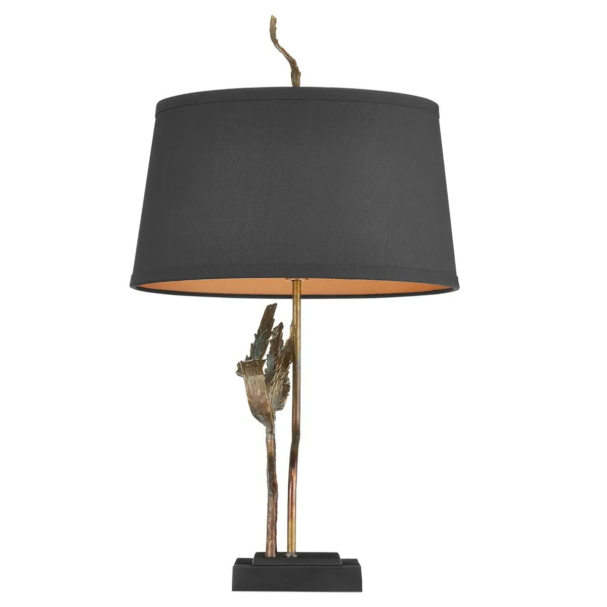 Freesia Table Lamp - Verdigris, Metal