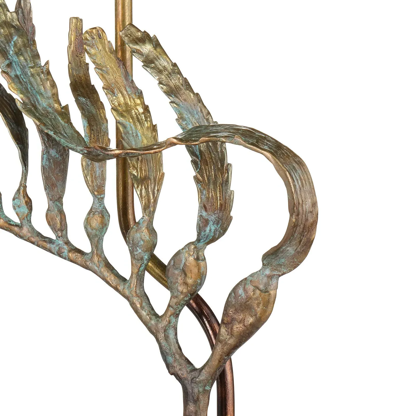 Freesia Table Lamp - Verdigris, Metal