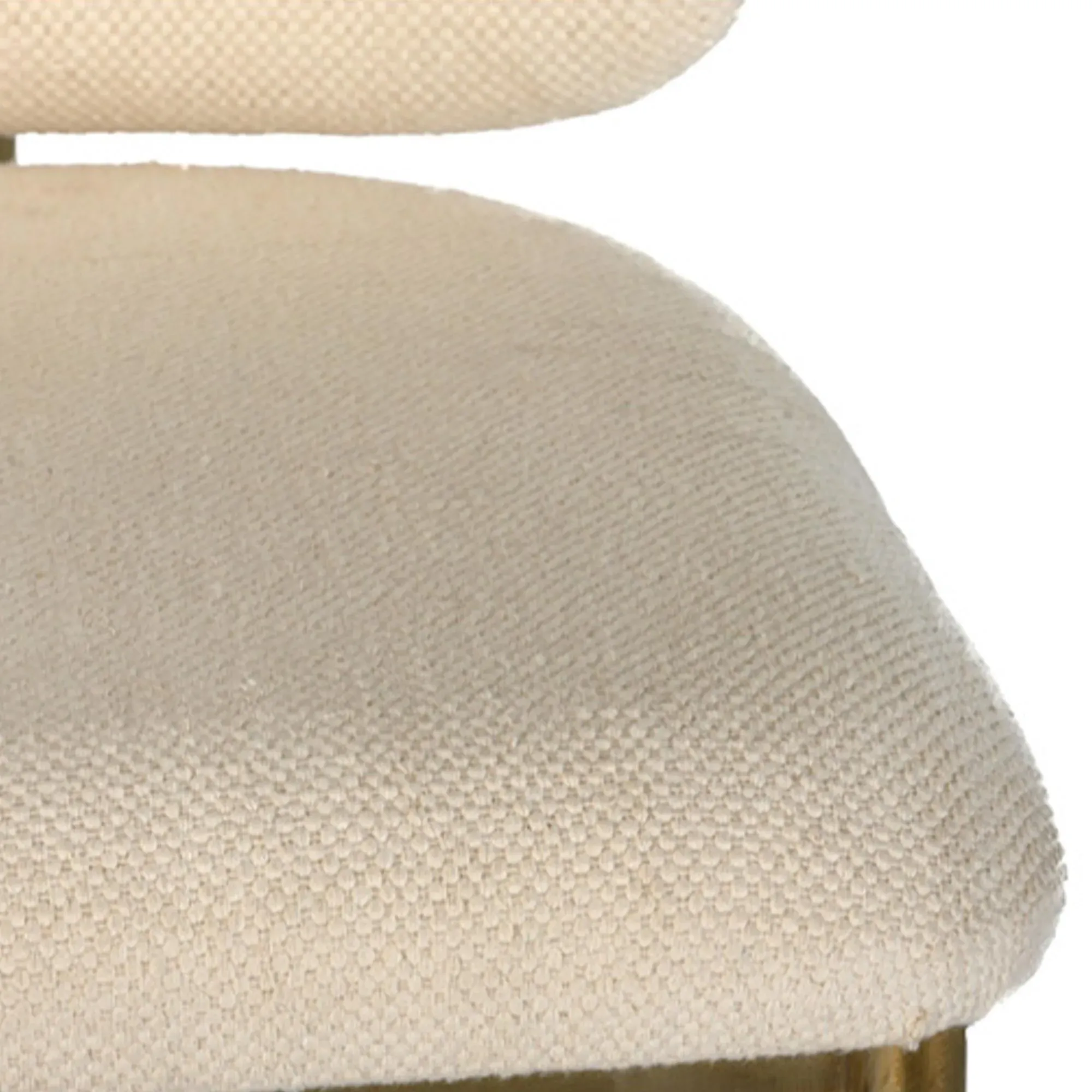 Freya Upholstered Bar Stool - Cream